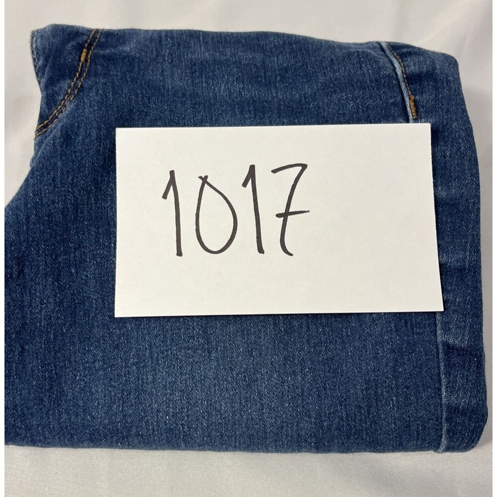 AEROPOSTALE JEANS WOMEN'S HIGH-WAISTED JEGGING SZ 2 LONG BLUE DENIM - Picture 13 of 13